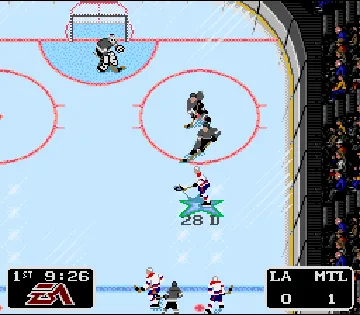 NHL '94 (USA) (Beta) screen shot game playing